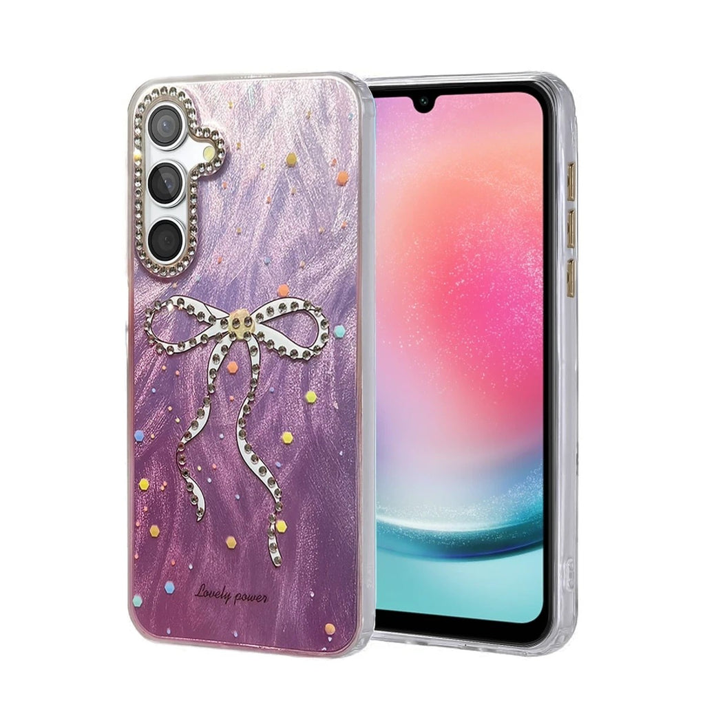 Mey İthalat® Samsung Galaxy A24 4G Kılıf Blade Aynalı Desenli Kapak - Desen 1