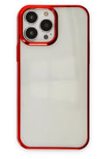 Mey İthalat® iPhone 14 Pro Max Kılıf Element Silikon - Kırmızı