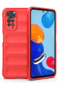 Mey İthalat® Redmi Note 11 Kılıf Optimum Silikon - Kırmızı