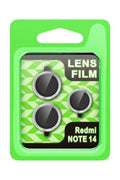 Mey İthalat® Note 14 5G Raze Metal Kamera Lens - Gümüş