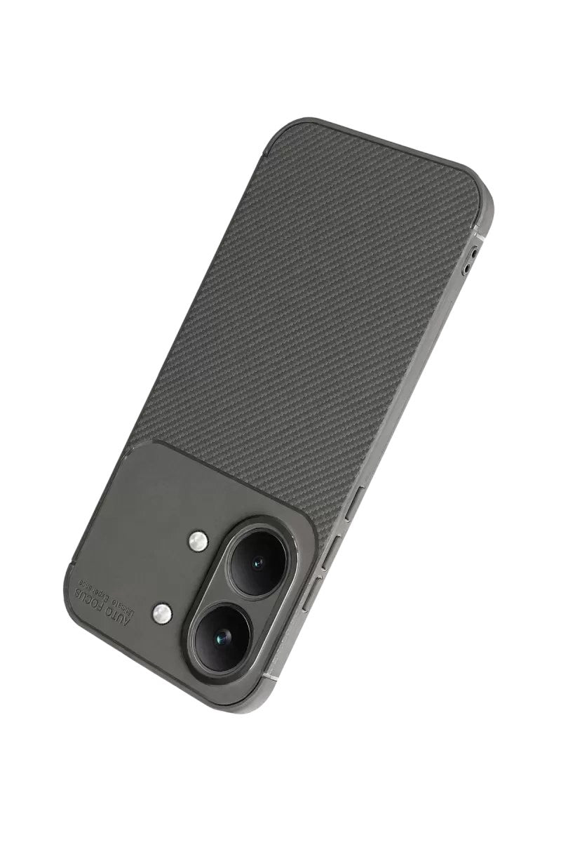Mey İthalat® Poco X8 Pro Max Auto Focus Karbon Kapak - Gri