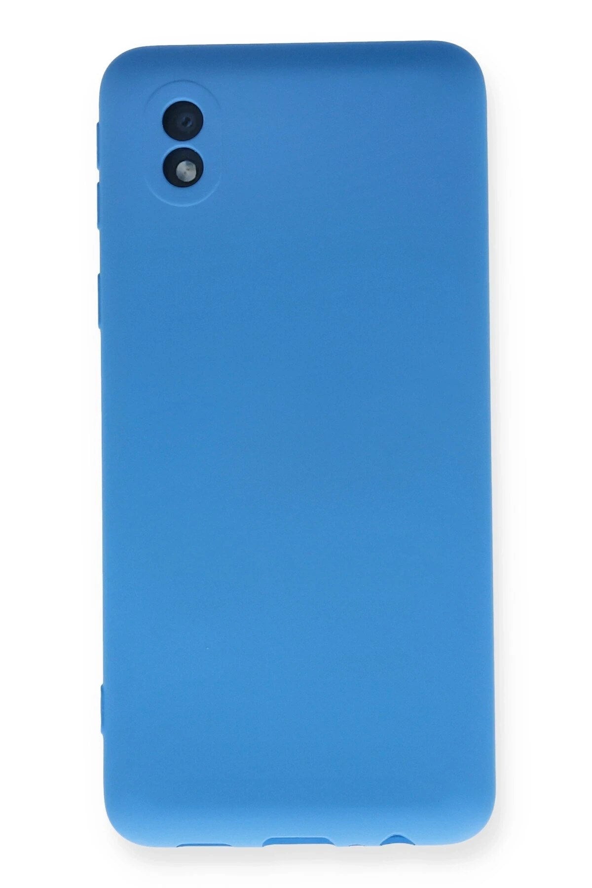 Mey İthalat® Samsung Galaxy A01 Core Kılıf Nano içi Kadife Silikon - Mavi