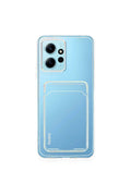 Mey İthalat® Redmi Note 12 4G Kılıf Kart Şeffaf Silikon - Şeffaf