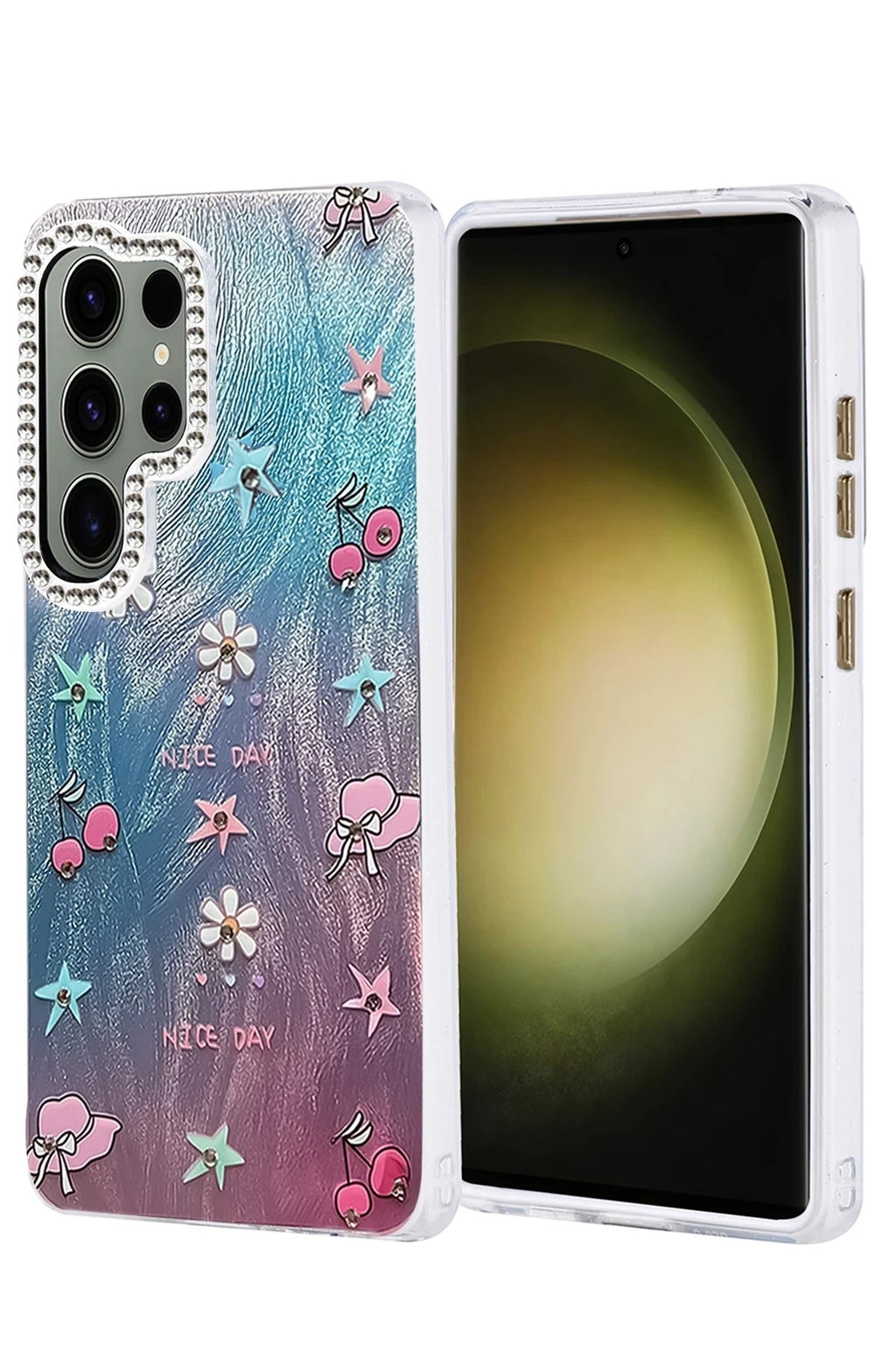 Mey İthalat® Samsung Galaxy S25 Ultra Kılıf Blade Aynalı Desenli Kapak - Desen 4