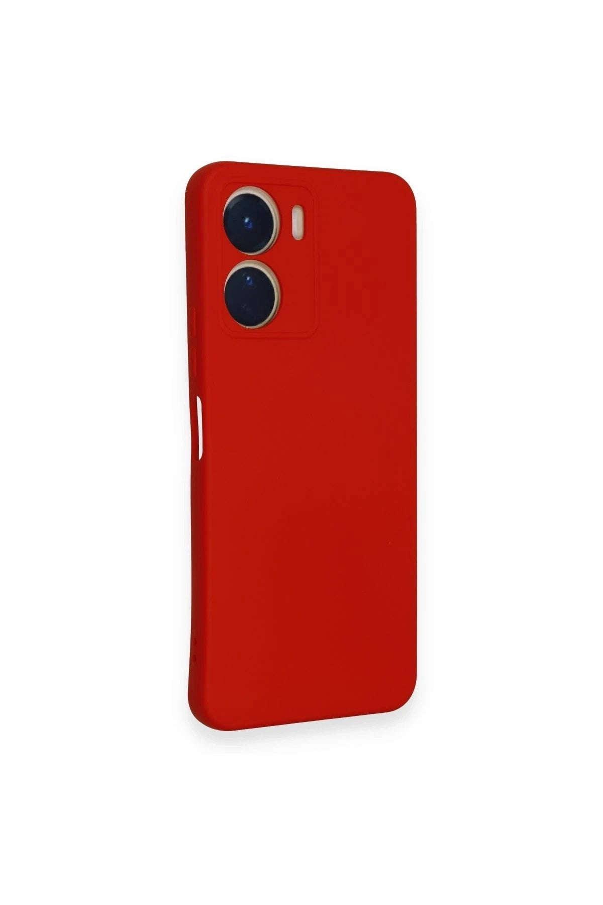 Mey İthalat® Vivo Y16 Kılıf Nano içi Kadife Silikon - Kırmızı