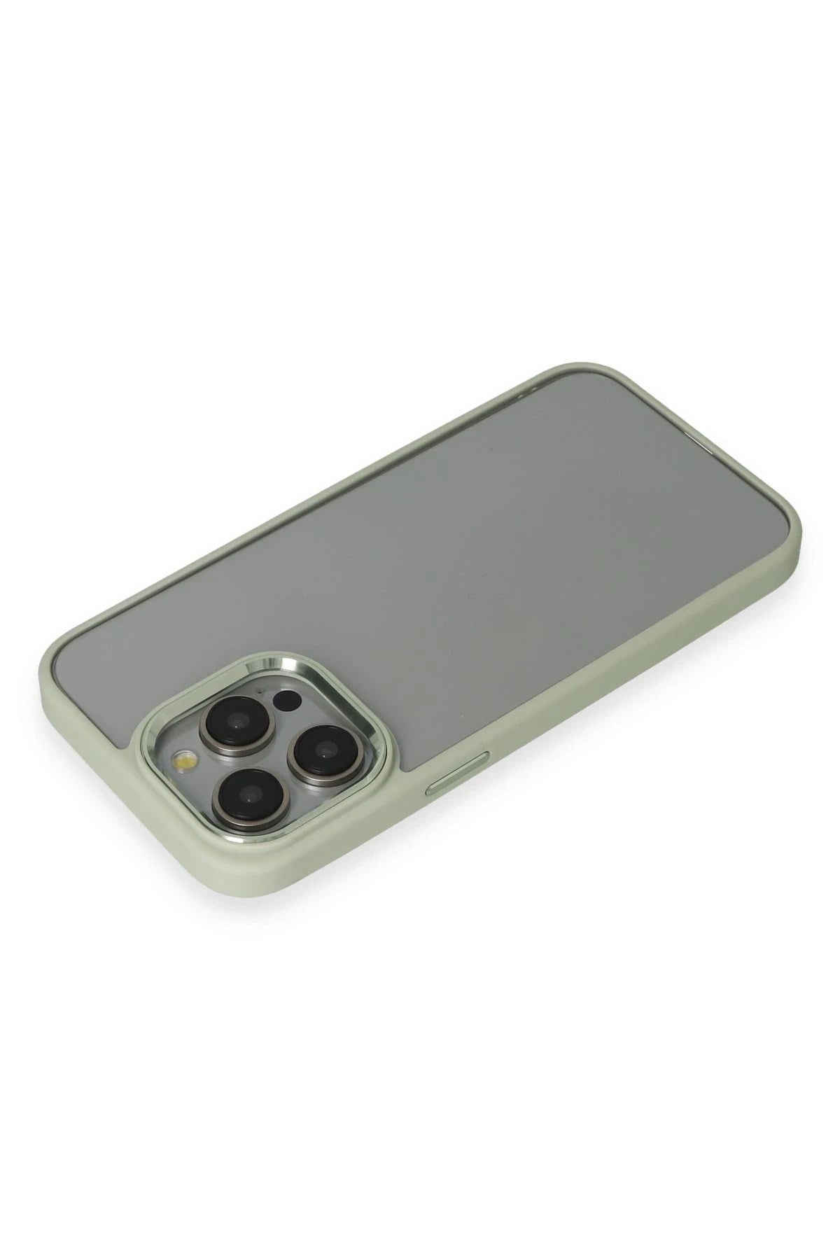 Mey İthalat® iPhone 14 Pro Max Kılıf Power Silikon - Yeşil