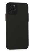Mey İthalat® iPhone 11 Pro Kılıf Montreal Silikon Kapak - Siyah