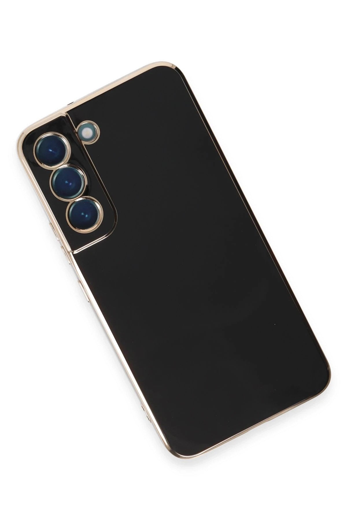 Mey İthalat® Samsung Galaxy S21 Kılıf Volet Silikon - Siyah