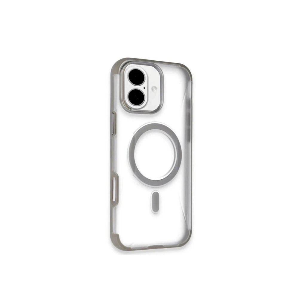 Mey İthalat® iPhone 16 Hilton Magsafe Kapak - Titan Gri