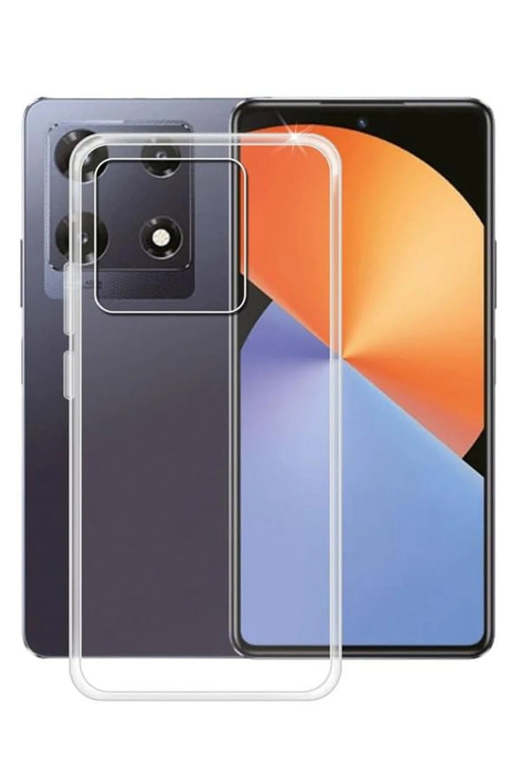 Mey İthalat® İnfinix Note 30 Pro 4G Kılıf Lüx Şeffaf Silikon