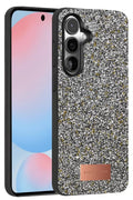 Mey İthalat® Samsung Galaxy S24 Plus Bright Simli Kapak - Gold