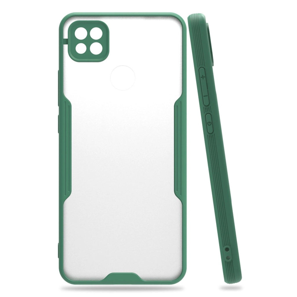 Mey İthalat® Redmi 9C Kılıf Platin Silikon - Yeşil