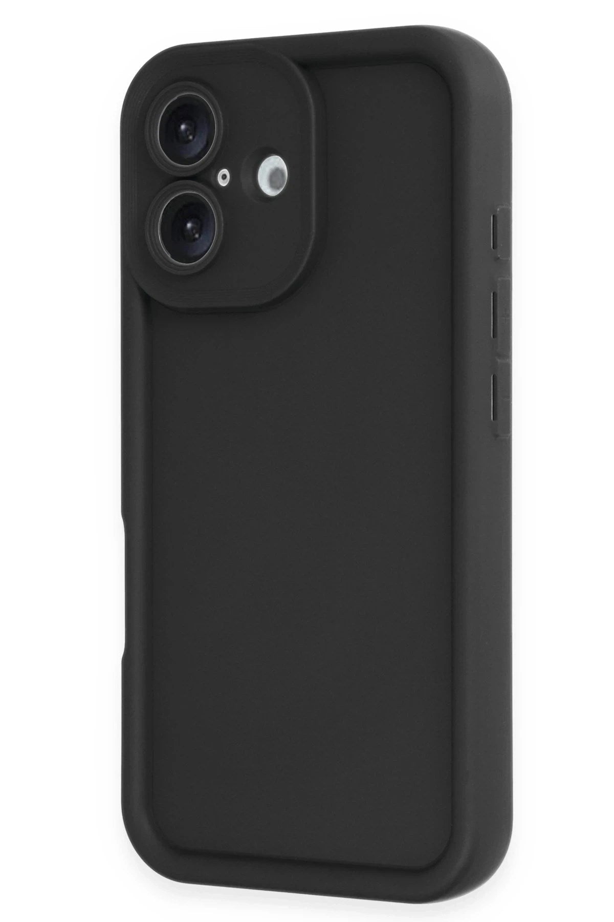 Mey İthalat® iPhone 16 Kılıf Viera Silikon - Siyah