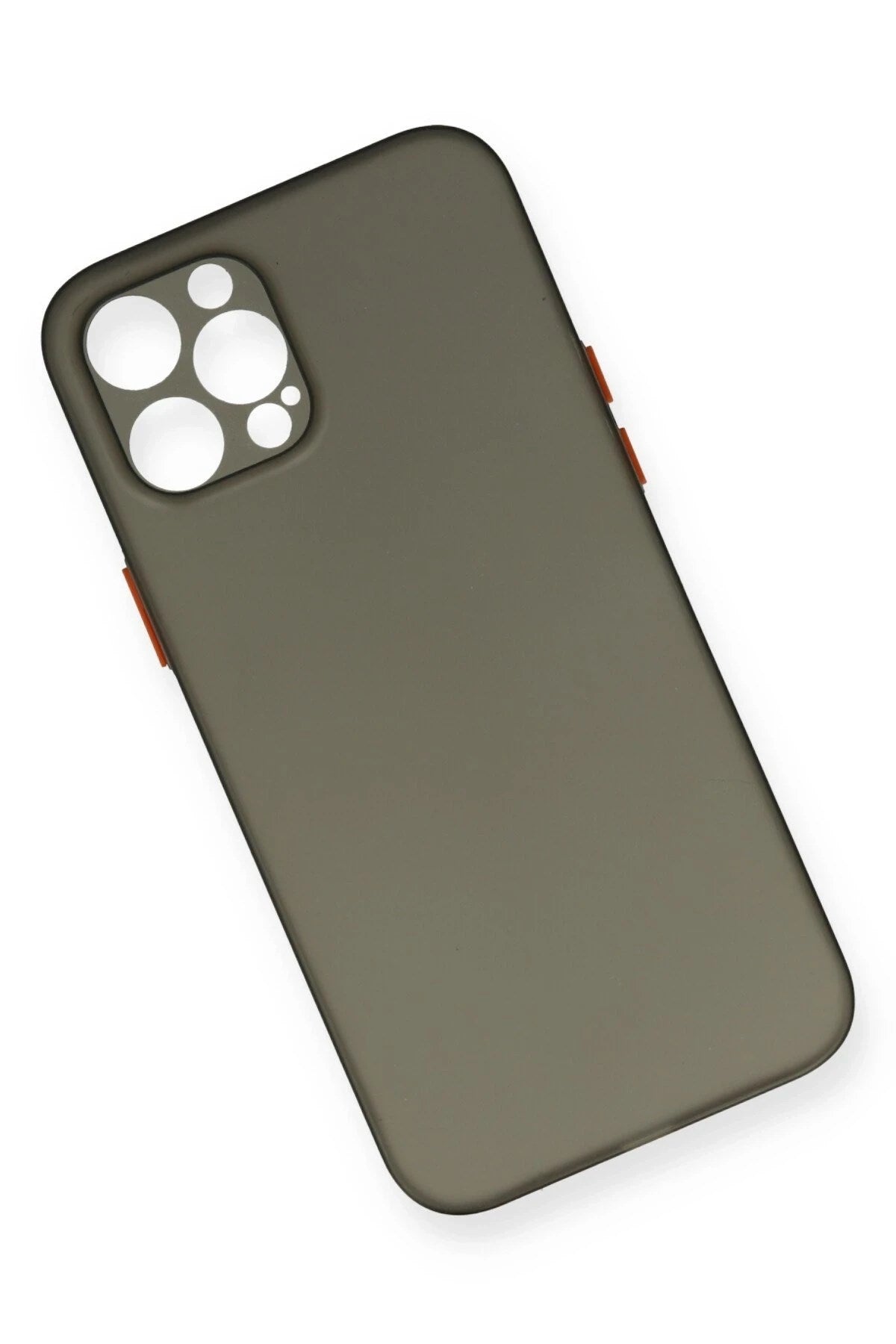 Mey İthalat® iPhone 12 Pro Max Kılıf PP Ultra İnce Kapak - Gri