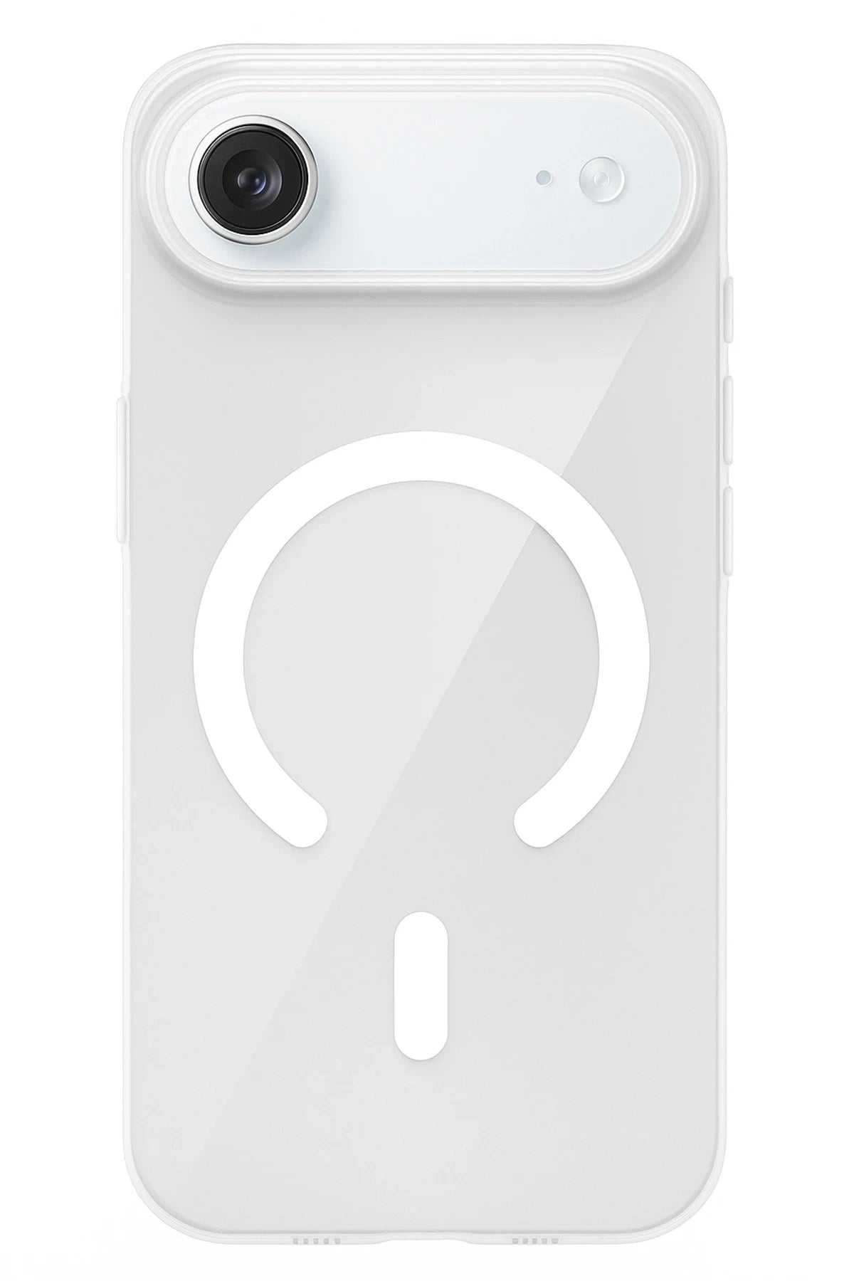 Mey İthalat® iPhone 17 Air PC Blank Magsafe Kapak - Şeffaf