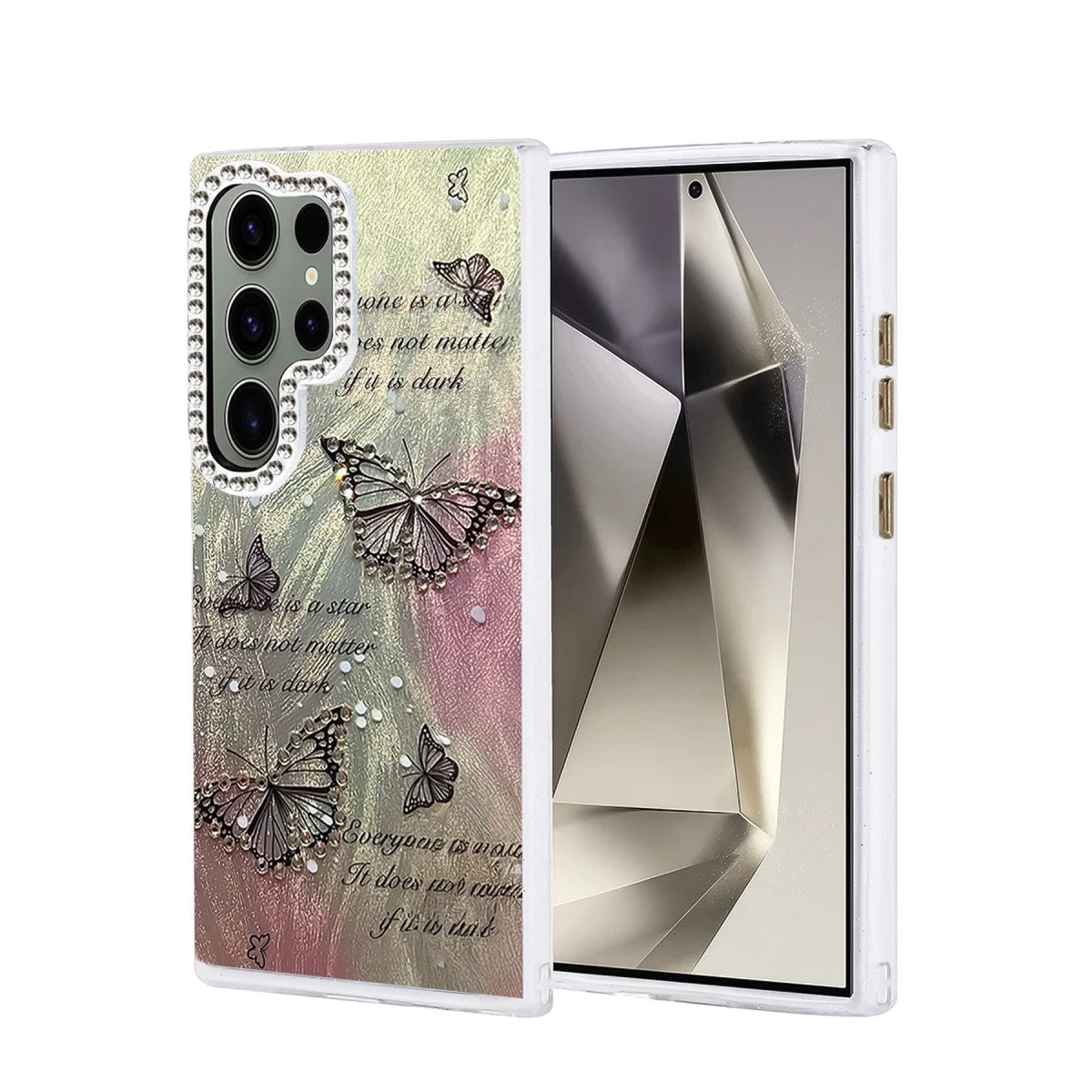 Mey İthalat® Samsung Galaxy S24 Ultra Kılıf Blade Aynalı Desenli Kapak - Desen 6
