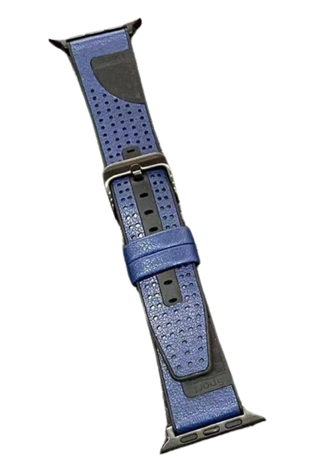 Mey İthalat® Watch 45mm Buff Deri Kordon - Lacivert