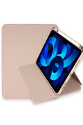 Mey İthalat® iPad Pro 11 (2021) Kılıf Starling 360 Kalemlikli Tablet Kılıf - Rose Gold