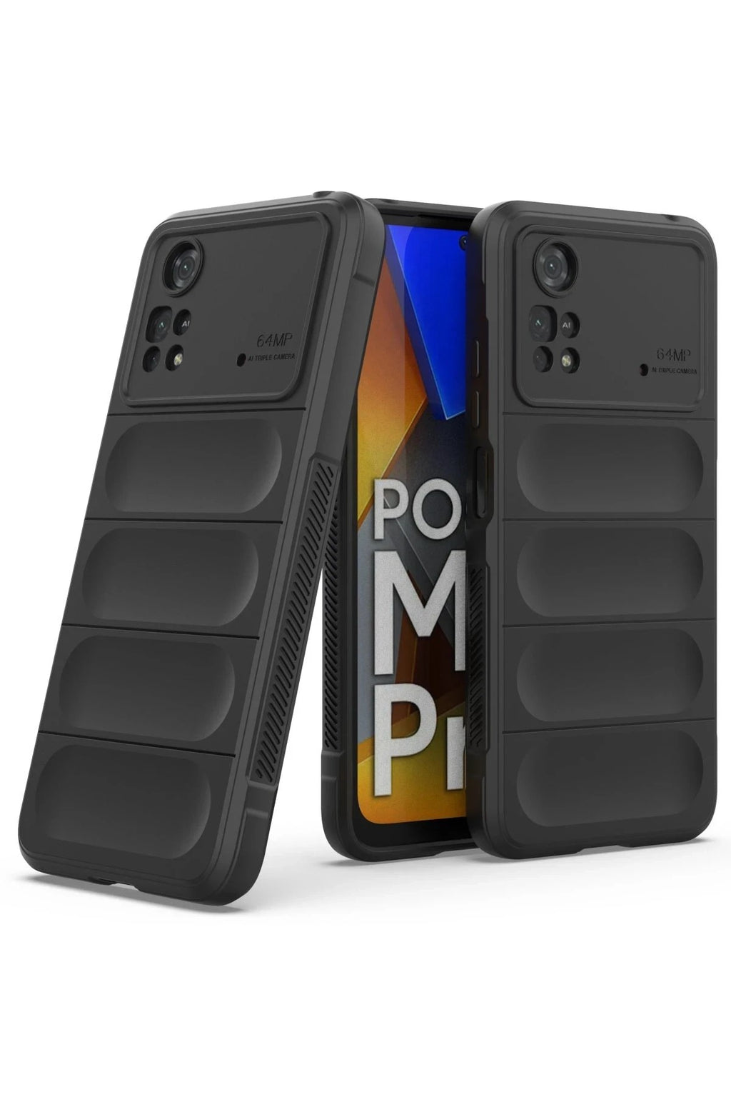 Mey İthalat® Poco M4 Pro 4G Kılıf Optimum Silikon - Siyah