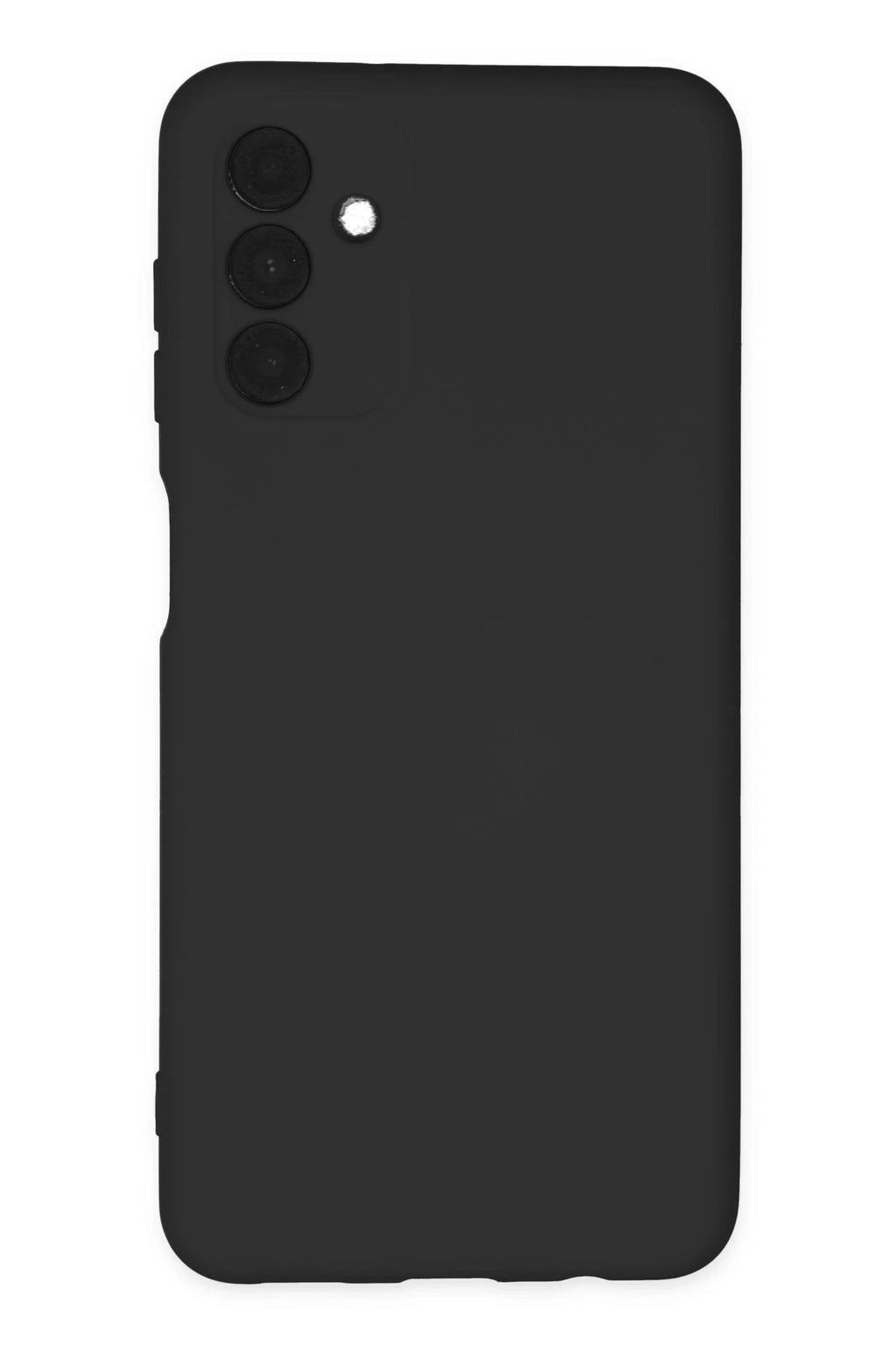 Mey İthalat® Samsung Galaxy A04S Kılıf Nano içi Kadife Silikon - Siyah