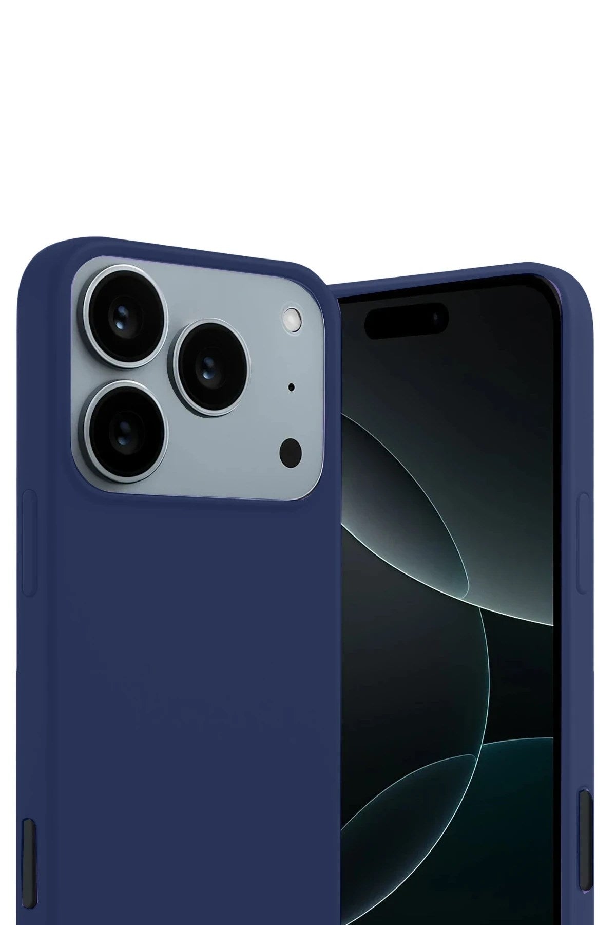 Mey İthalat® iPhone 17 Pro First Silikon - Lacivert