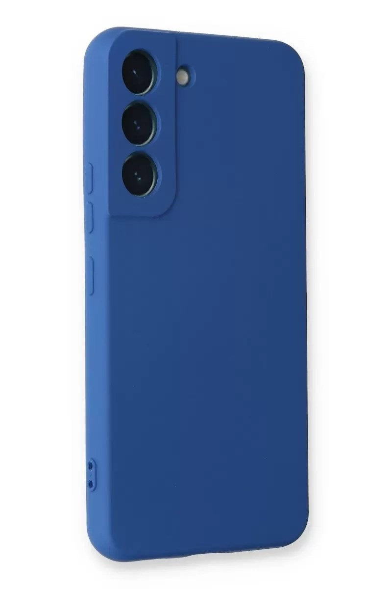 Mey İthalat® Samsung Galaxy S23 Kılıf Nano içi Kadife Silikon - Mavi