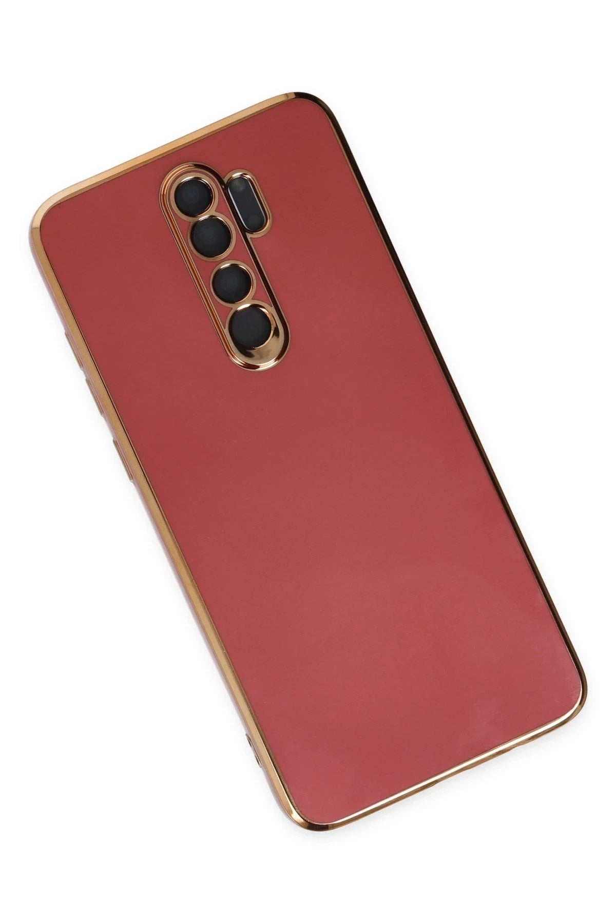 Mey İthalat® Redmi Note 8 Pro Kılıf Volet Silikon - Kırmızı