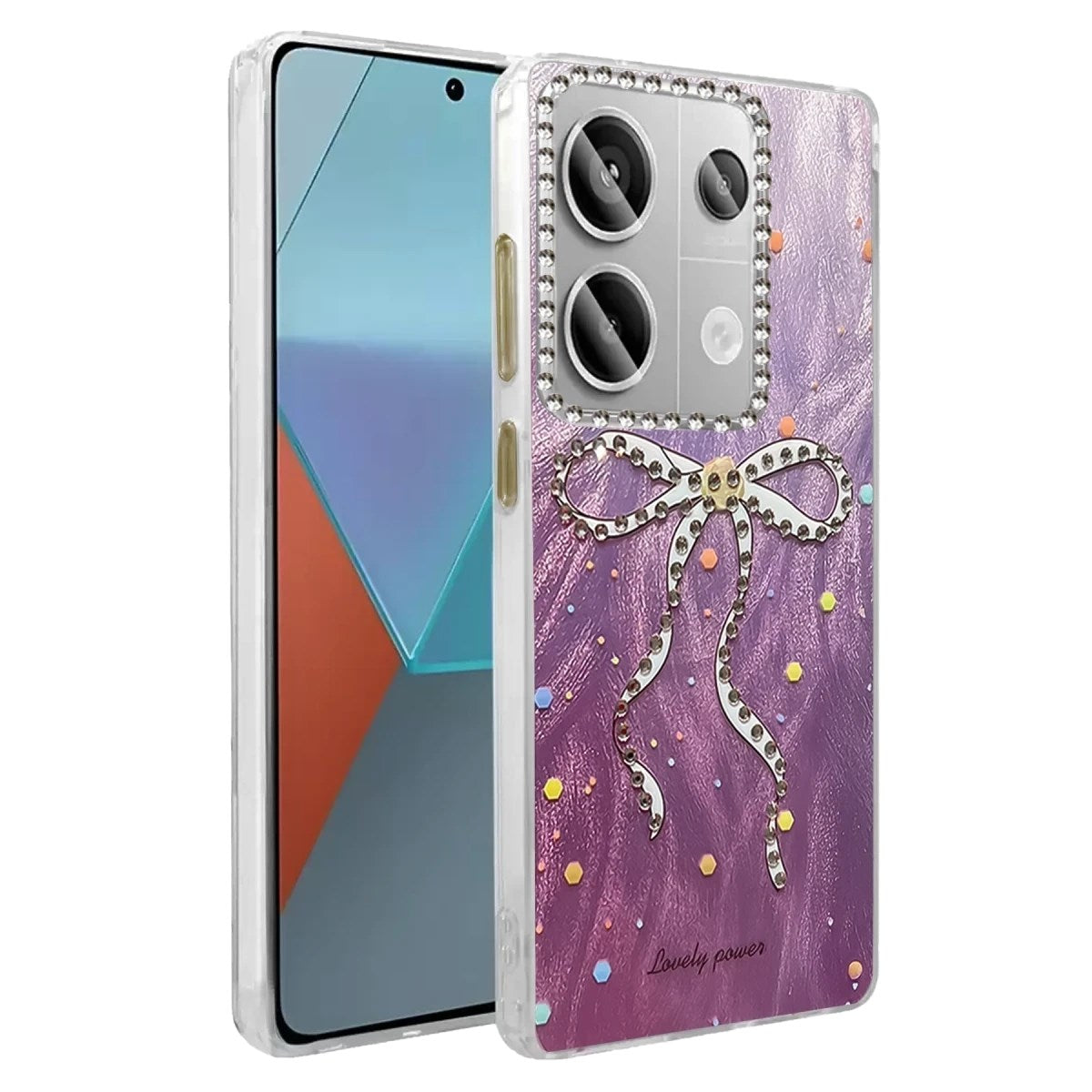 Mey İthalat® Redmi Note 13 Pro 4G Kılıf Blade Aynalı Desenli Kapak - Desen 1