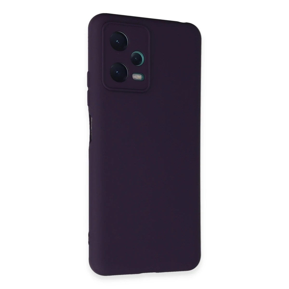 Mey İthalat® Redmi Note 12 5G Kılıf Nano içi Kadife Silikon - Mor