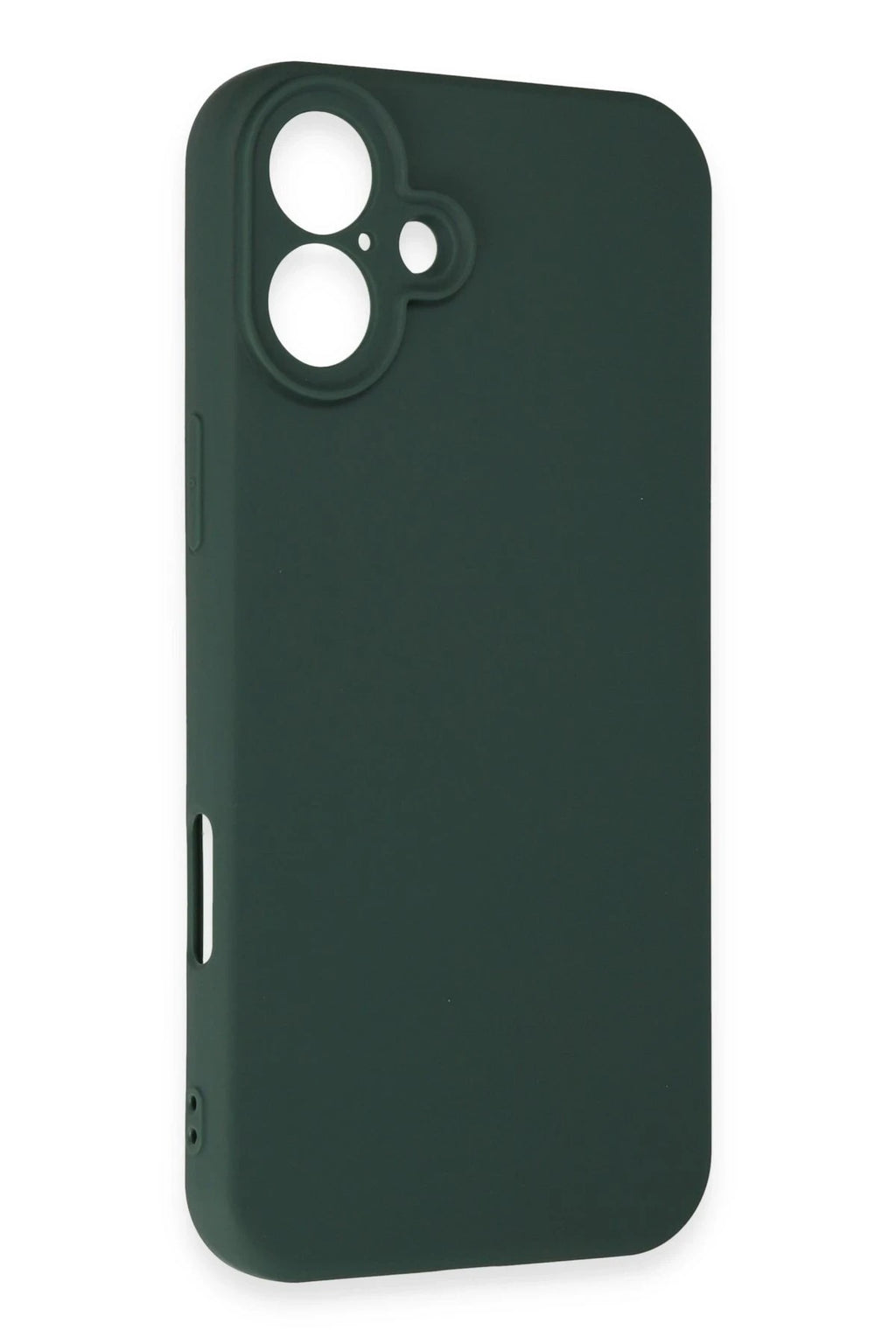 Mey İthalat® iPhone 16 Plus Kılıf First Silikon - Koyu Yeşil
