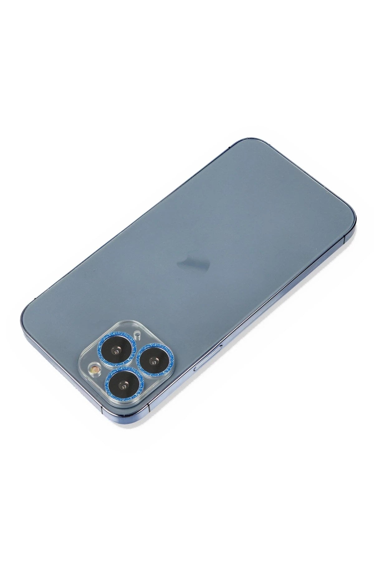 Mey İthalat® iPhone 11 Pro Max Shine Kamera Lens Koruma Cam - Mavi