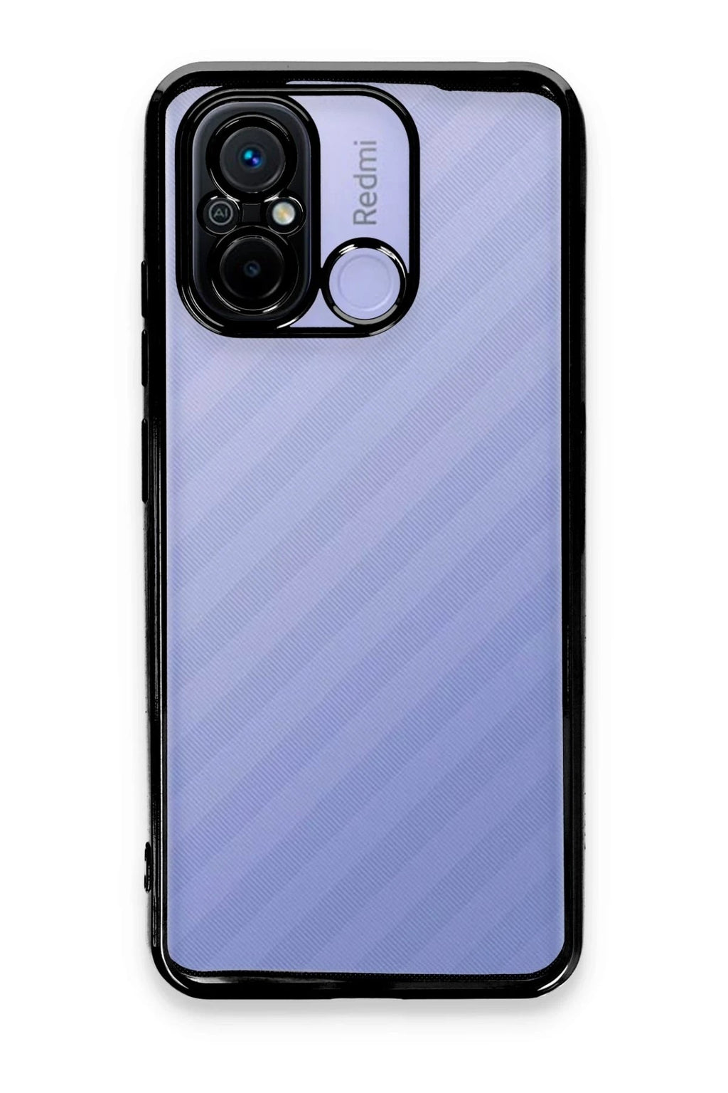 Mey İthalat® Redmi 12C Kılıf Lensli Silikon - Siyah