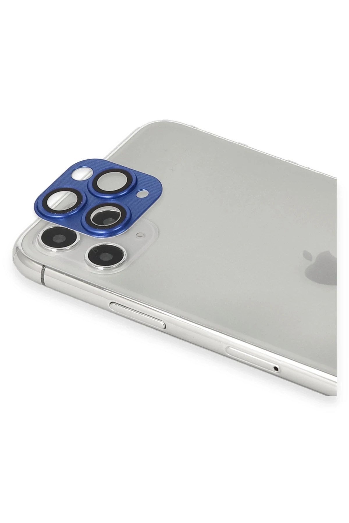 Mey İthalat® iPhone 11 Pro Max Pers Alüminyum Kamera Lens - Lacivert