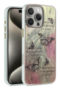 Mey İthalat® iPhone 16 Pro Max Kılıf Blade Aynalı Desenli Kapak - Desen 6