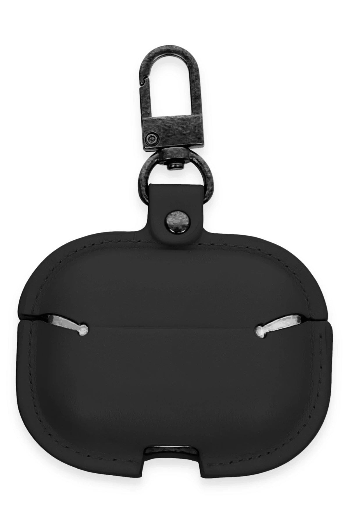 Mey İthalat® Airpods Pro 2 (2.nesil) Çanta Deri Kılıf - Siyah