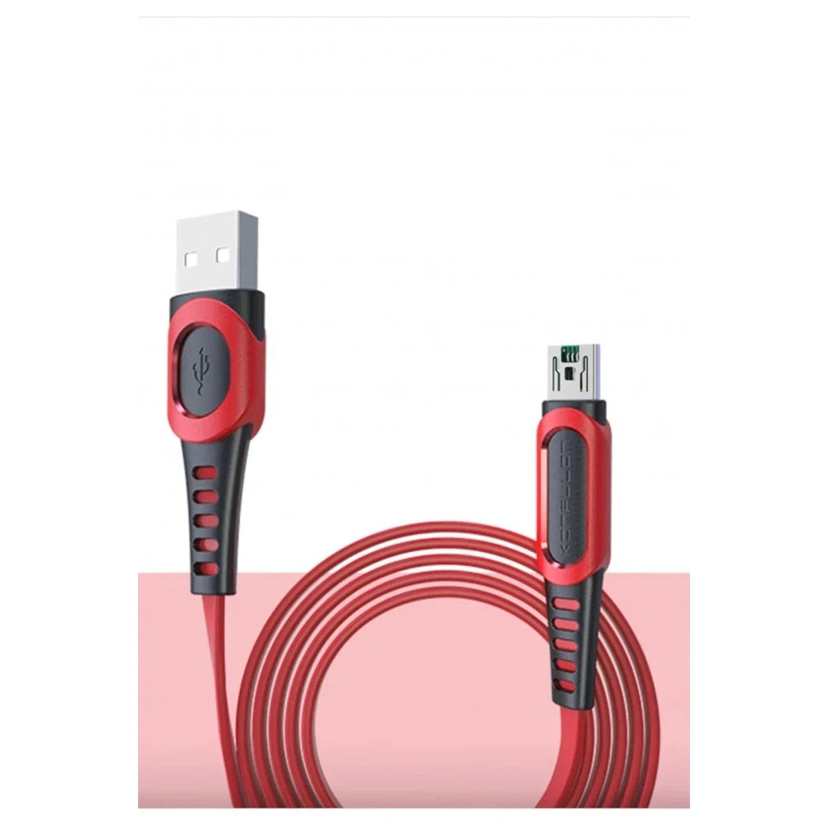 Mey İthalat® DC24 Micro USB Kablo 1.2M 4A - Kırmızı