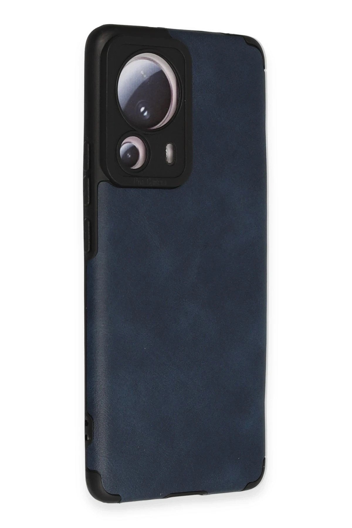 Mey İthalat® Mi 13 Lite Kılıf Loop Deri Silikon - Lacivert