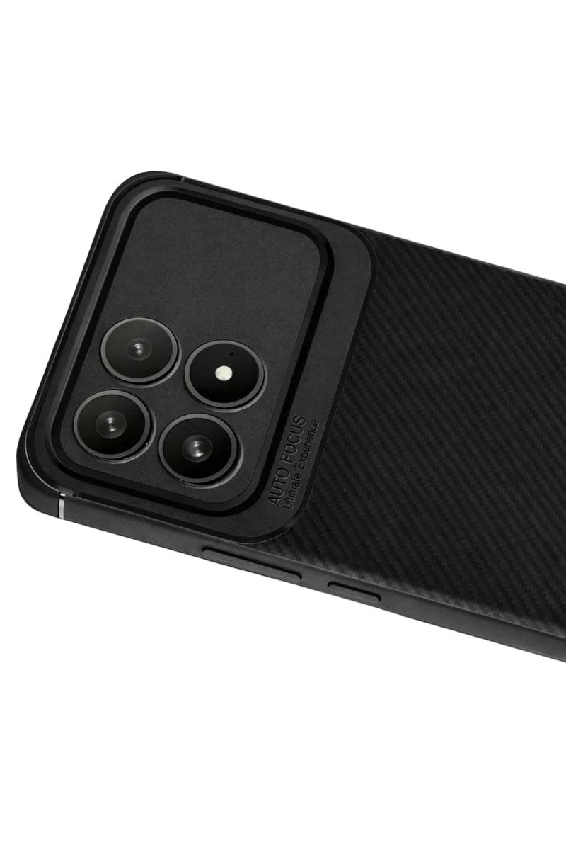 Mey İthalat® Poco F8 Pro Auto Focus Karbon Kapak - Siyah