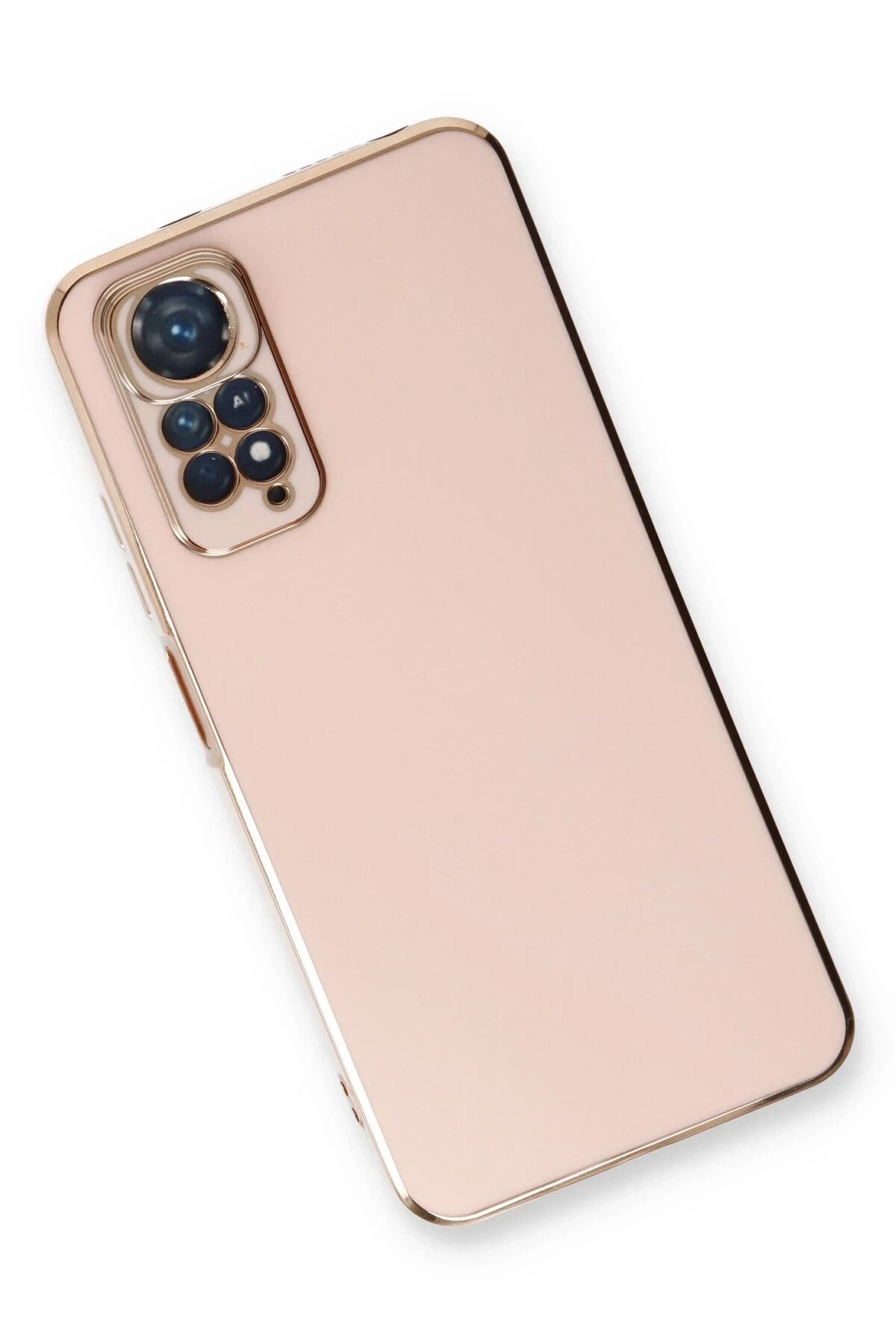 Mey İthalat® Redmi Note 11 Kılıf Volet Silikon - Pembe