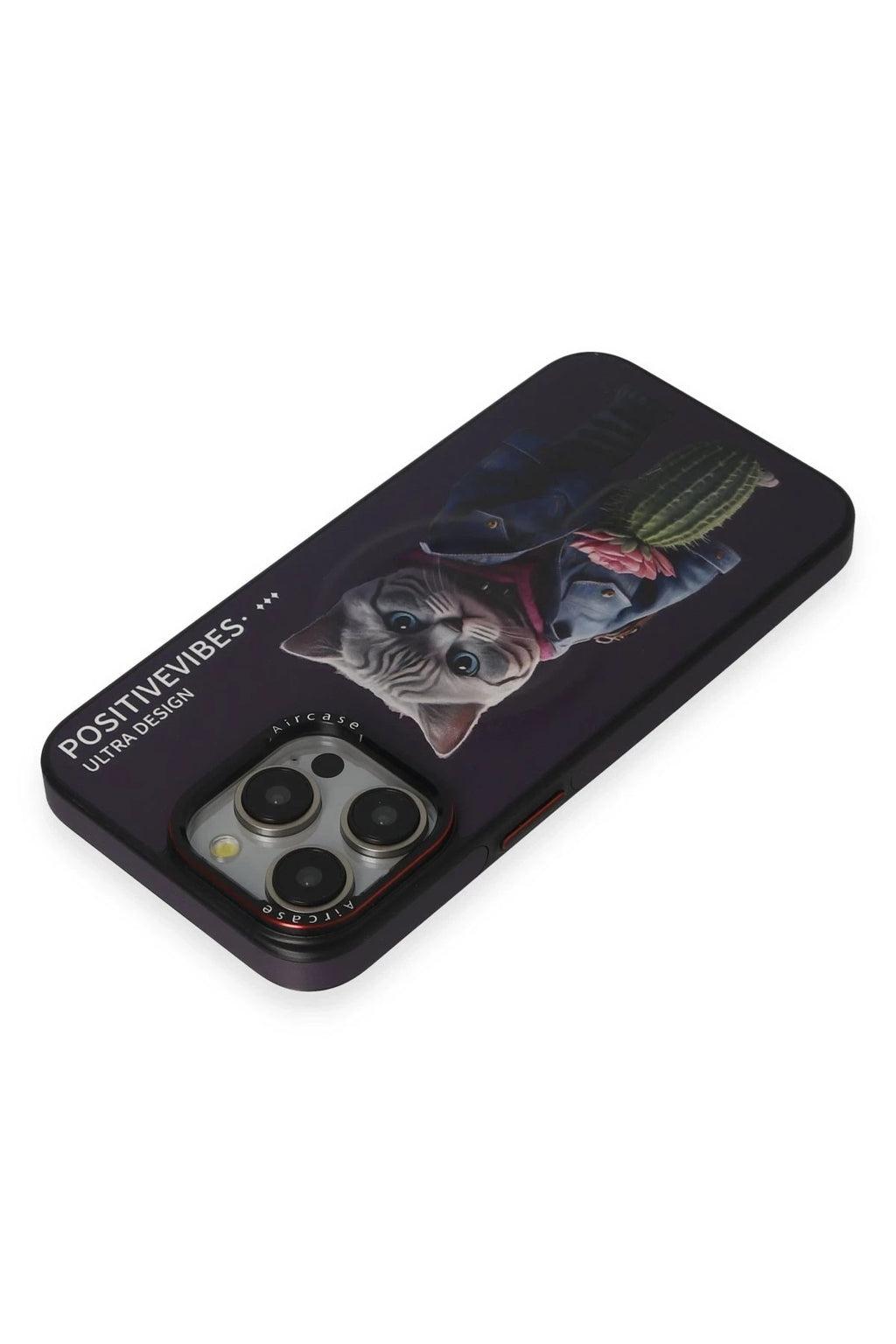 Mey İthalat® iPhone 14 Pro Fun Magsafe Kapak - Derin Mor