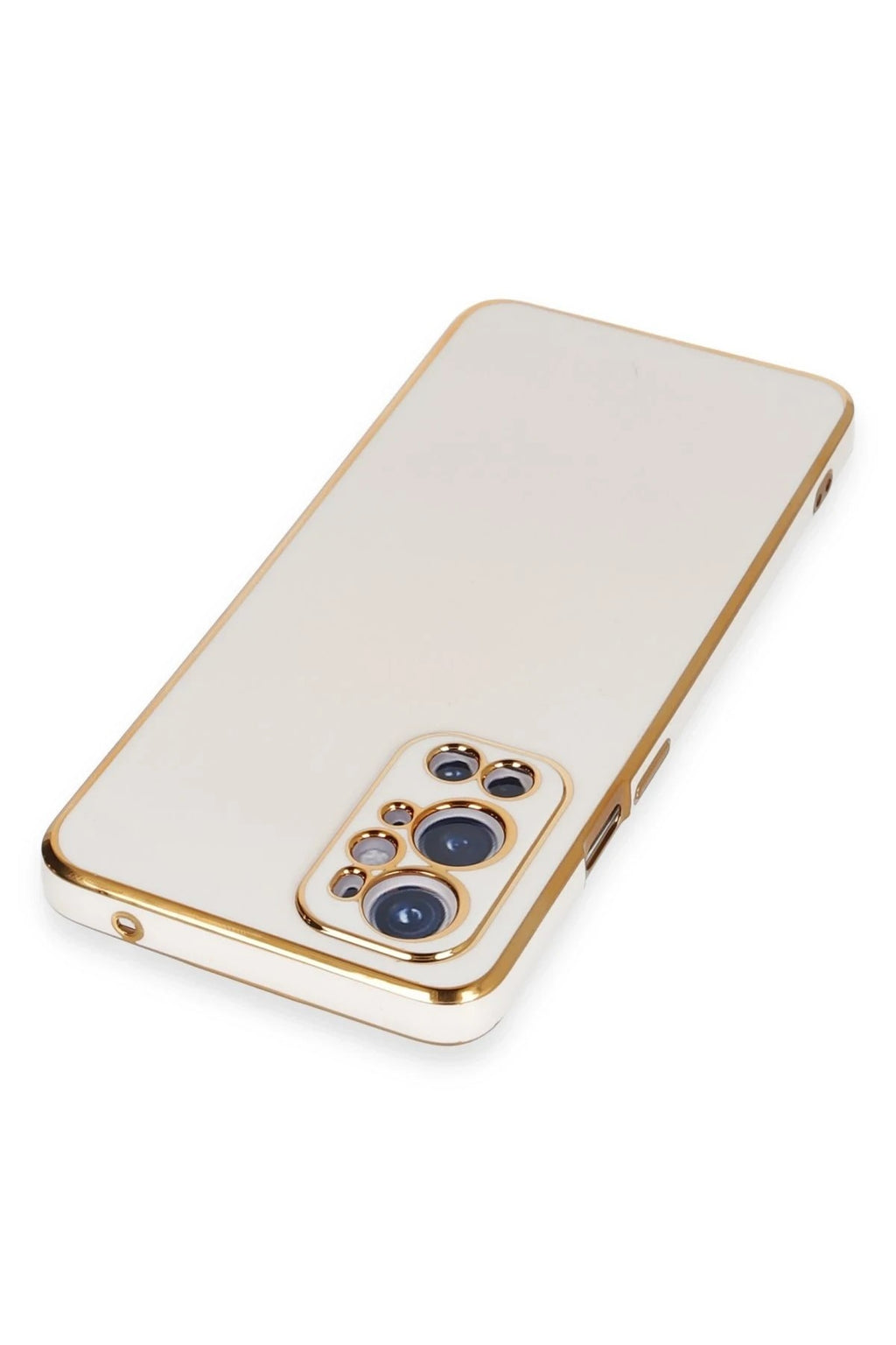 Mey İthalat® One Plus 9 Pro Kılıf Volet Silikon - Beyaz