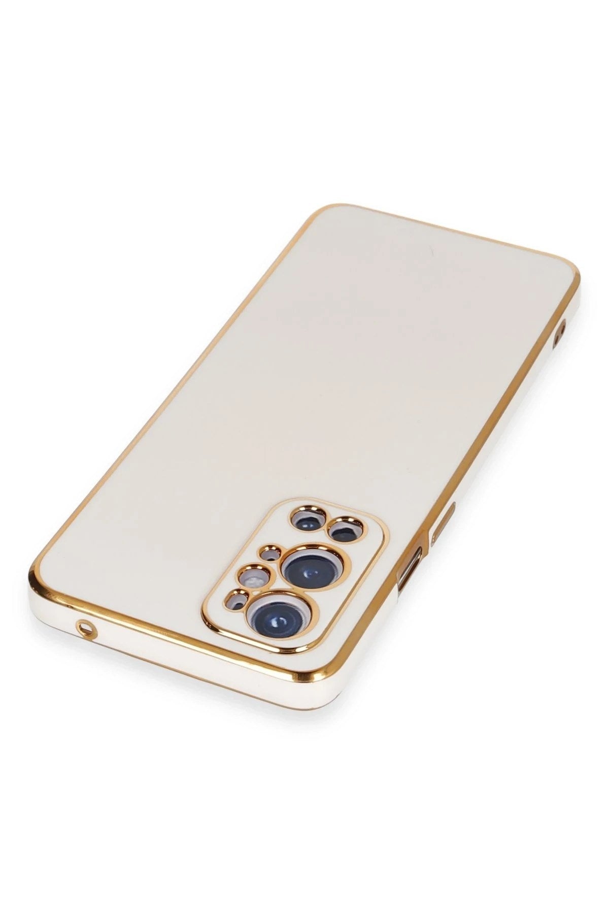 Mey İthalat® One Plus 9 Pro Kılıf Volet Silikon - Beyaz