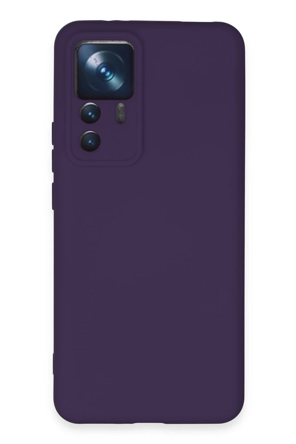 Mey İthalat® Mi 12T Pro Kılıf Nano içi Kadife Silikon - Mor