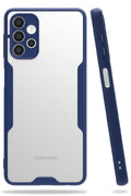 Mey İthalat® Samsung Galaxy A72 Kılıf Platin Silikon - Lacivert
