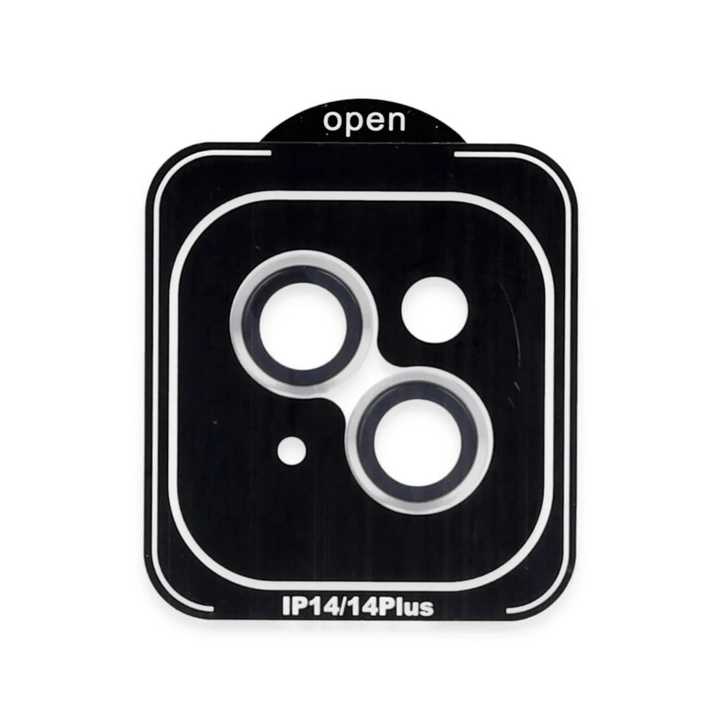 Mey İthalat® iPhone 14 PVD Metal Kamera Lens - Gümüş