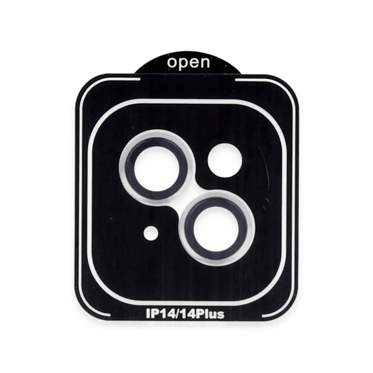 Mey İthalat® iPhone 14 PVD Metal Kamera Lens - Gümüş
