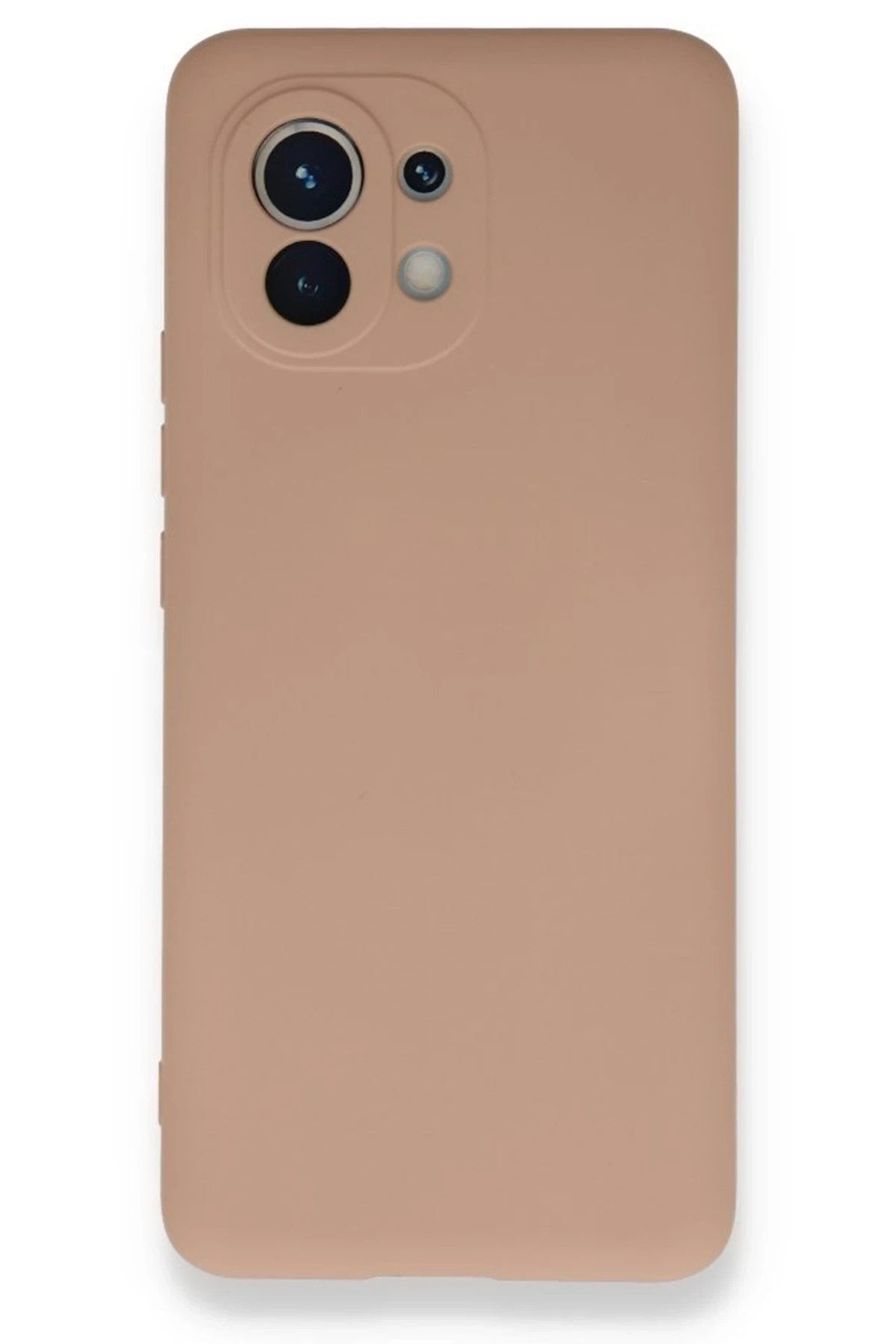 Mey İthalat® Mi 11 Kılıf Nano içi Kadife Silikon - Pudra