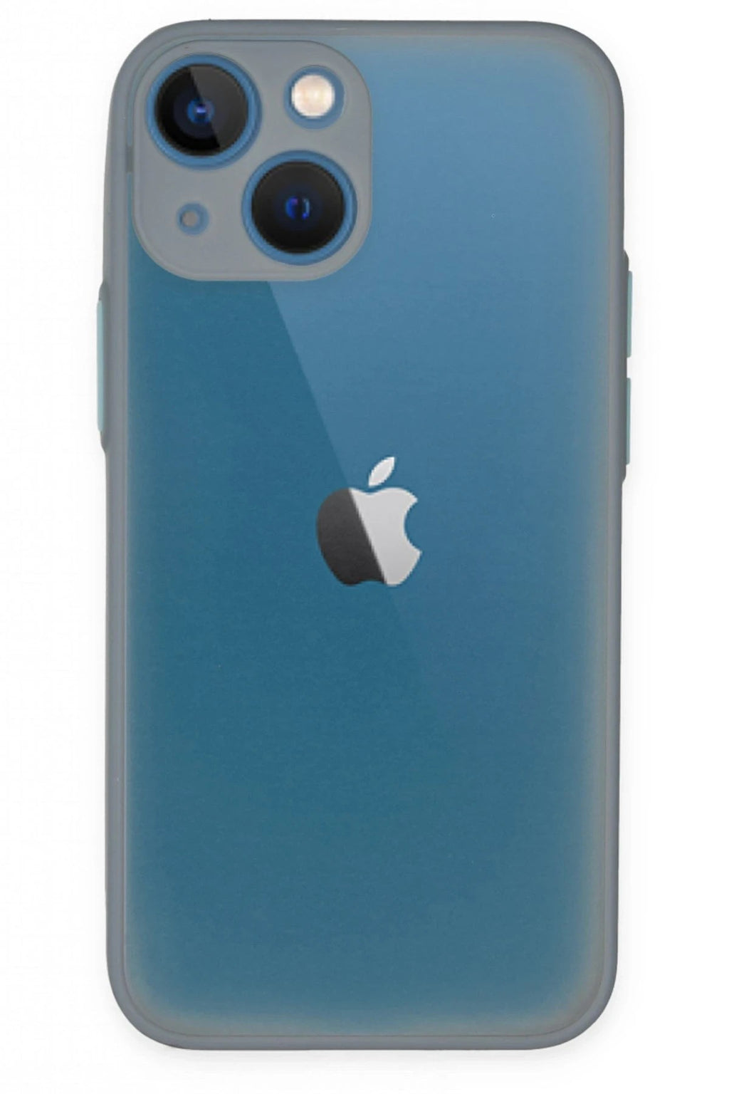 Mey İthalat® iPhone 15 Plus Kılıf Montreal Silikon Kapak - Gri