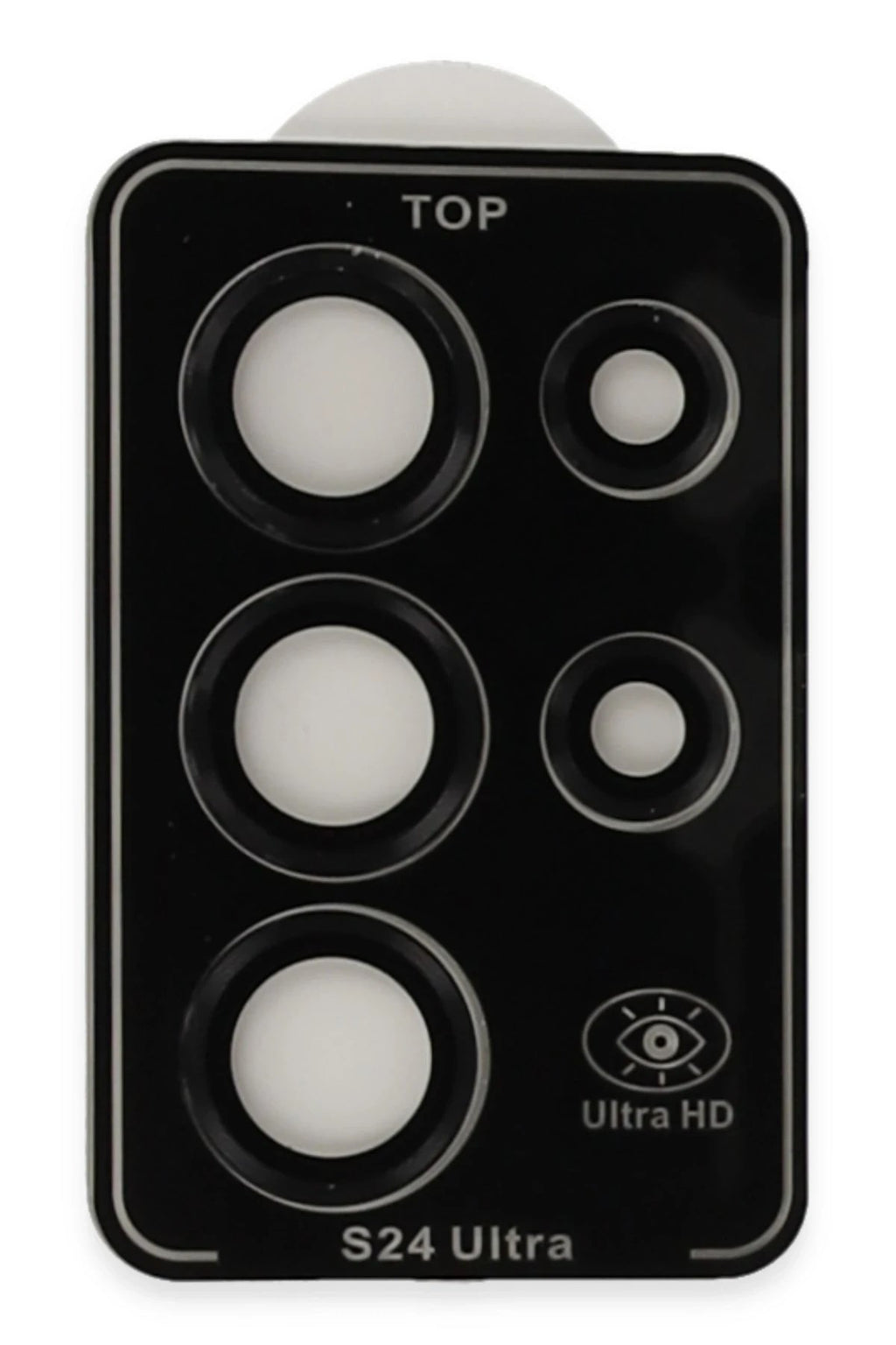 Mey İthalat® Samsung Galaxy S24 Ultra PVD Metal Kamera Lens - Siyah