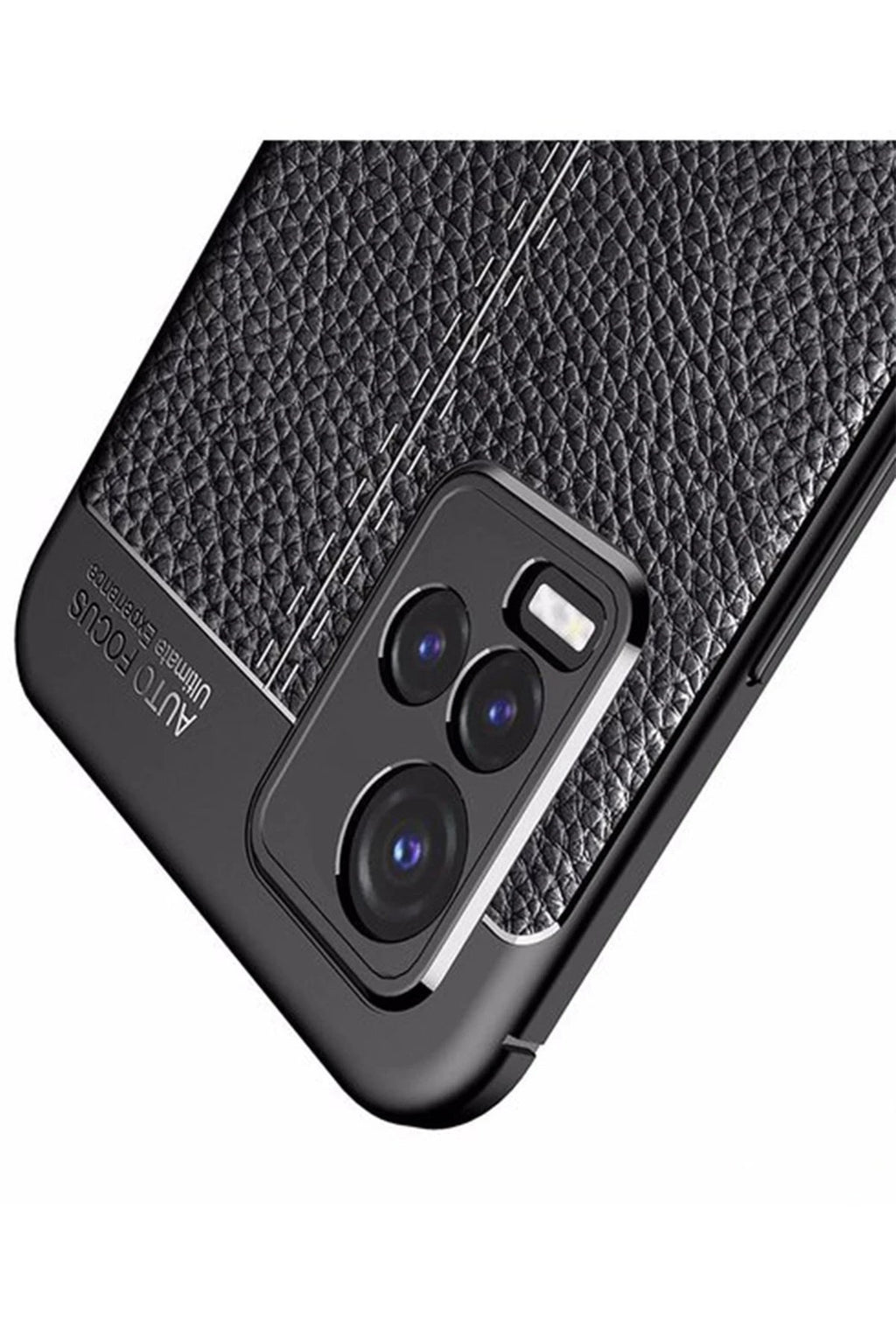 Mey İthalat® Vivo Y21S Kılıf Auto Focus Kapak - Kırmızı